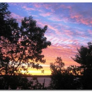 another sunset on the lake