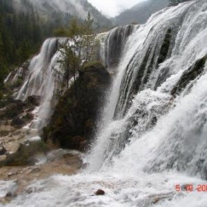 One of the many majestic waterfalls in the area......