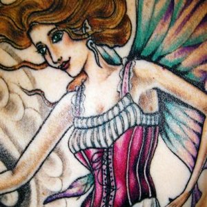 sheri's tattoo   fairy closeup2