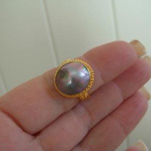 Sea of Cortez Ring from Drusy Designs