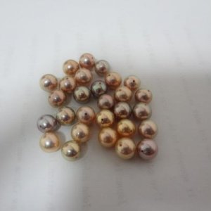 7- 8mm unusual color loose pearls