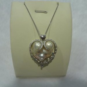 big rare baroque pearl pendant