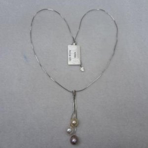 9 -10mm rice pearl necklace