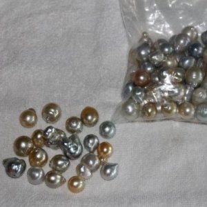 Baroque south sea pearls