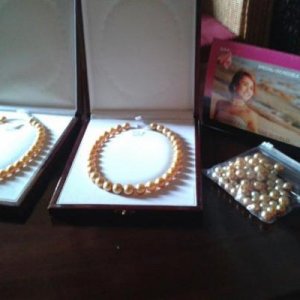 Our AAA Grade of Golden South Sea Pearls