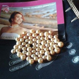 Our AAA Grade of Golden South Sea Pearls size 14mm - 17mm