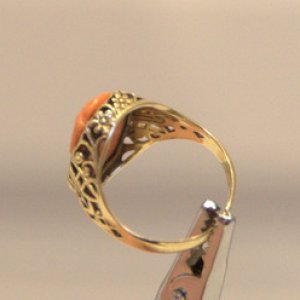 Coral ring 3