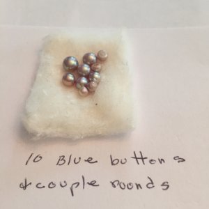 Exceptional Wisconsin River Natural pearls...some with flat spot