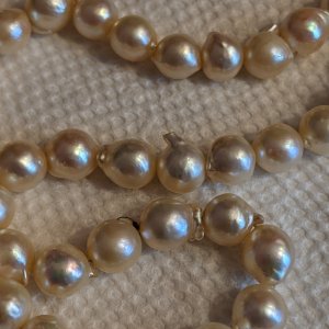 Irregular pearl shapes