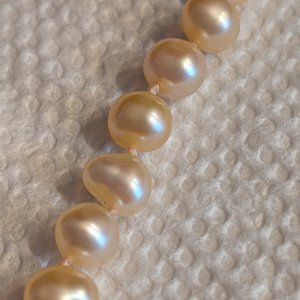closeup of pearls